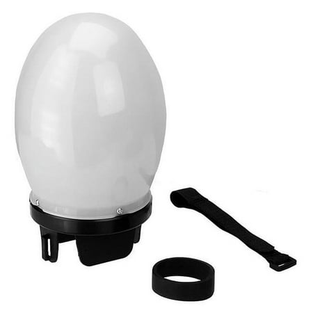 Image of Fotodiox Flash Diffuser Dome - Small on Camera Flash & Speedlight Diffuser