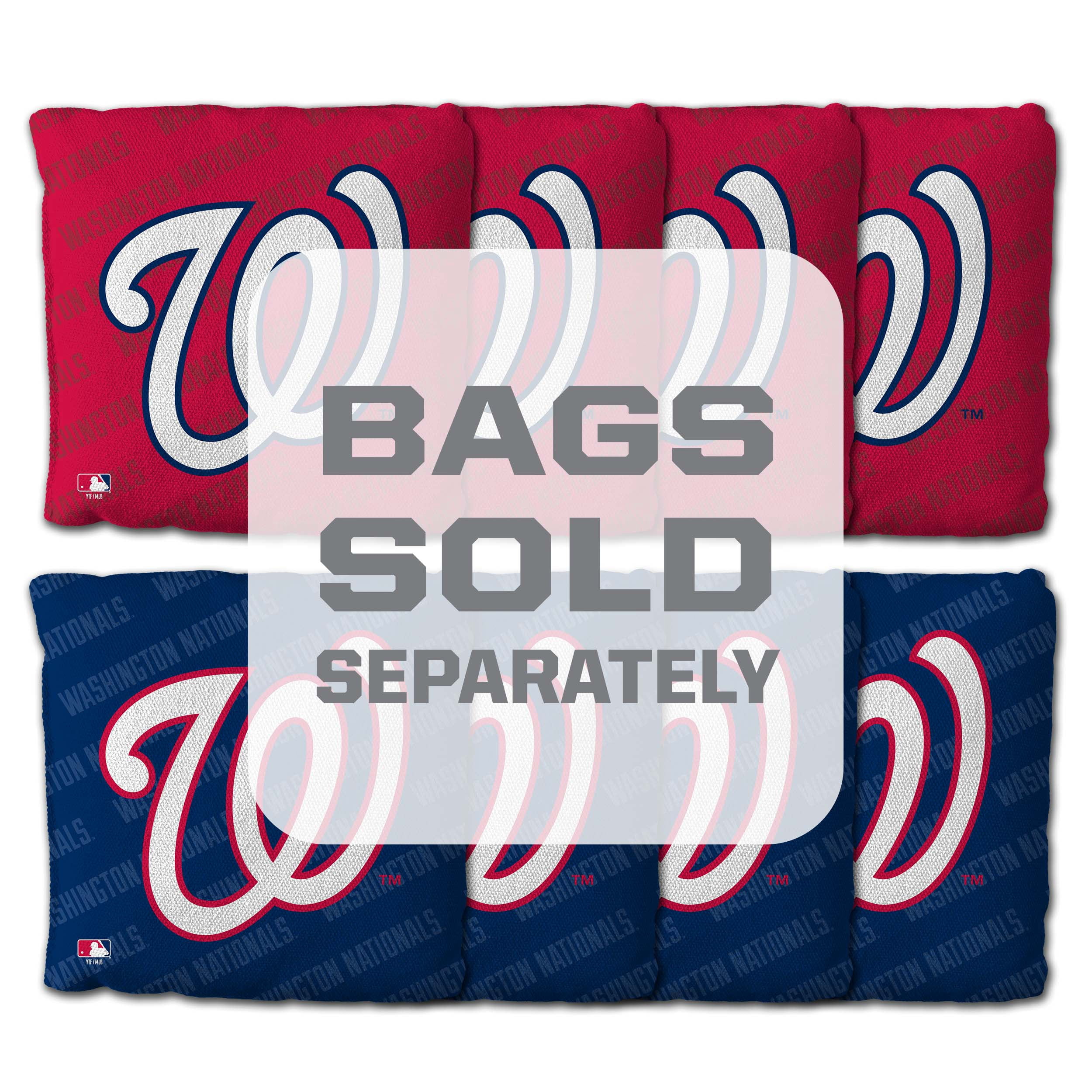 YouTheFan MLB Washington Nationals 2' x 4' Cornhole Game No Bags