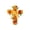 Easter Decor - C, variant on Tulip Crosses Wreath for Home Front Door, 18in Artificial Spring Easter Religious Crosses Wreath Sign Christian Easter Crosses with Tulip Flowers for Indoor Outdoor Easter Decorations Porch Window