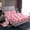 Pink 04, variant on Feelyou Girl Rabbit Animal Twin Sheet Sets, Pink Retro Floral Bedding, 3pcs