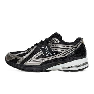 New Balance Men's 2002R Triple Black Suede Running Shoes, from