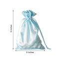 thumbnail image 3 of BalsaCircle 12 Pieces 6" x 9" Satin Favor Bags Wedding Party Favors, 3 of 4