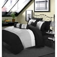 thumbnail image 2 of Sebastian 10-Piece Complete Bed in a Bag Bedding with Bed Sheet Set Comforter Set and Decorative Pillows, 2 of 4