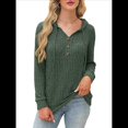 thumbnail image 3 of Suéteres de Mujer, Sudaderas con Capucha de Larga de Otoño, Sudaderas para Mujer, Ropa Informal Holgada de Moda Verde M, 3 of 7