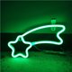 thumbnail image 4 of Lámpara De Linterna Con Forma De Meteorito Led De Neón Lámpara De Neón Resistente Al Calor Con Fuentes De Alimentación Duales Montado En La Pared Para La Decoración Del Día Methold HA015744-00, 4 of 7