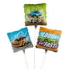 Cars & Trucks Mylar Balloon Asst - Party Decor - 3 Pieces