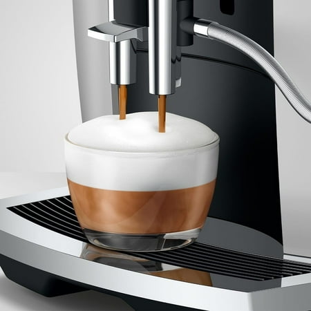 JURA - E6 Espresso Machine with Easy Cappuccino Function - Platinum
