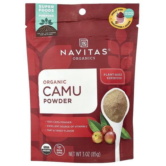 Navitas Organics Camu Camu Powder, 3.0 Oz, 17 Servings