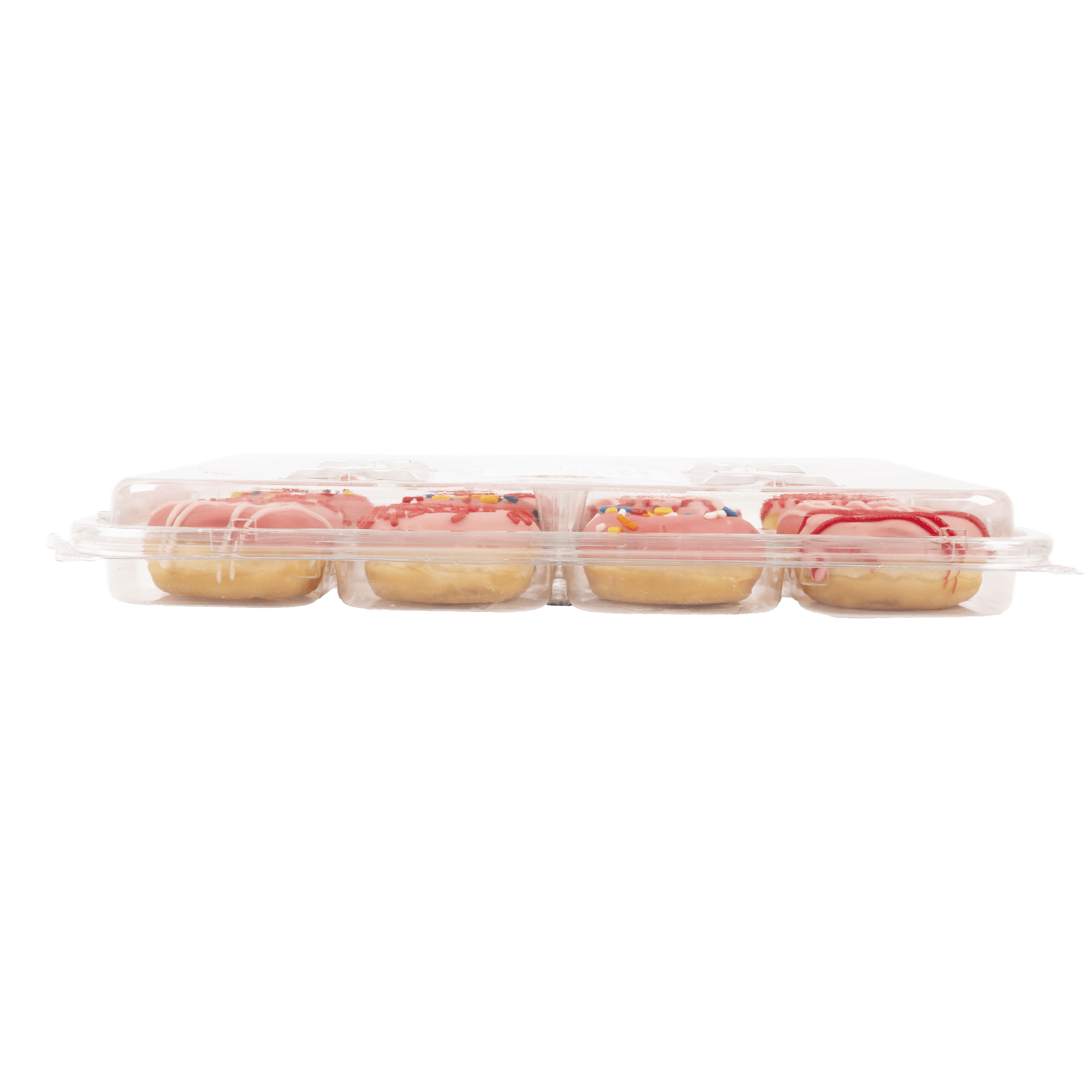 donuts@単品も値下げ物により⭕️ 専用 Freshness Guaranteed Iced Strawberry Mini Donuts 8 oz 12 Count