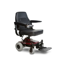 Shoprider Jimmie Power Chair With Captain Seat 4 Wheel Drive in Black Walmart