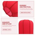 thumbnail image 3 of HEALEEP Abat-Jour pour Lampes Style Tissu Rouge Lot de 1, 3 of 8