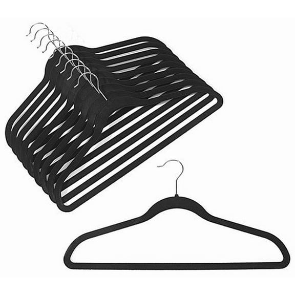 Only Hangers Slim-Line Black Shirt/Pant Hanger