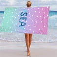 thumbnail image 4 of Zatoumnr Special Pattern Microfiber Beach Towel, 70x140cm, Lightweight Bath Towel, Sandproof Blanket, Ideal for Travel, Swimming, Camping, and Yoga, 4 of 6