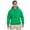 IRISH GREEN, variant on Gildan Dryblend Adult Hooded Sweatshirt , G125 , Forest Green , Large