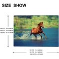 thumbnail image 7 of 1000 PCS Jigsaw Puzzles, 29.5" x 19.7" Artwork Gift for Adults Teens Horse in The Lake Wooden Puzzle Games, 7 of 7
