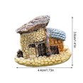 thumbnail image 5 of fastboy Fairy Garden Kit Synthetic Resin Durable Beautiful Eye-catching Porable Terrarium Decor Different Display Balcony Decoration Yellow, 5 of 5