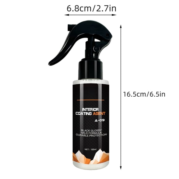 Yunuuuoa 3 Packs Ceramic Coating Spray for Cars Hydrophobic Sealant High Gloss Paint Protection Long Lasting 90 Days Waterless Wash Wax UV Protection Detailing Polish