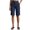 Z521 Navy, variant on Landzoo Women'S Shorts Solid Color Elastic Waist With Pockets Summer Loose Fit Women Shorts Size L Black