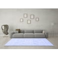 thumbnail image 3 of Ahgly Company Machine Washable Indoor Rectangle Oriental Blue Traditional Area Rugs, 7' x 9', 3 of 4