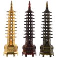 thumbnail image 1 of 3 Pcs Décoration de Chambre Wenchang Pagode Décorative Accessoire Photo Tour de Table Artisanat, 1 of 7