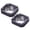 Brown, variant on Desktop Decor,2PC Household Stainless Steel Living Room Ashtray Multifunctional Easy To Clean Car Ashtray Suitable For Home Office