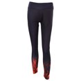 thumbnail image 4 of Pantalones deportivos de secado rápido con estampado de letras para mujer, mallas deportivas para correr, Yoga, gimnasio, L, 4 of 8