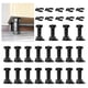 thumbnail image 1 of 20pcs Furniture Feet Adjustable Cupboard Foot Leg Unit Cabinet Legs With Board Clips For Kitchen Ba, 1 of 5