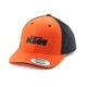 thumbnail image 1 of Gorra KTM Mechanic Curved 3PW240032000 negro/naranja - 60% algodón, 1 of 5