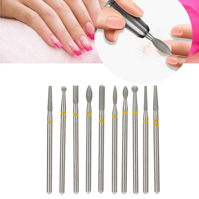 Amoladora De Rebabas Para Taladro De Uñas, Herramientas De Manicura Brocas Para Uñas, Multifunción Duraderas Para Eliminación De Uñas De Manicura