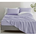 thumbnail image 2 of Chezmoi Collection Extra Soft Bed Sheets Set, Double Brushed Microfiber 14-Inches Deep Pockets, 4-Piece Sheet Set, Full, Lavender, 2 of 8