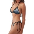 thumbnail image 5 of Zufioo Mountain White Dragon for Women's Bikini Set,High Elastic Swimsuit and Swim Trunks Two-piece Set-Removable Chest Pad,Strap Style,Pool and Beach Swimwear-Large, 5 of 7