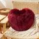 thumbnail image 5 of Sofás para la Sala de Estar 40x30cm / 15.75x11.81In - Almohada en Forma de Corazón Peluche para Niñas, 5 of 6
