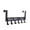 Z10 Black, variant on Rovga Hooks Over The Door Hanger Clothes Towel Storage Holder, Aluminum alloy