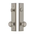 thumbnail image 5 of Grandeur 840293 Carre Solid Brass Tall Plate Single Cylinder Keyed Entry Set - Bronze, 5 of 6