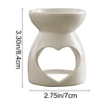 thumbnail image 3 of Rirozkan Ceramic Essential Oil Warmer, Tea Light Candle Holder And Wax Melt Burner, Aromatherapy Diffuser, For Home, Bedroom, And Relaxation Decor, 3 of 6