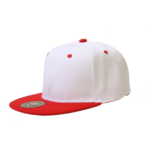 New AF Two Tone Snapback - White / Red