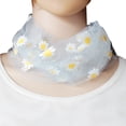 thumbnail image 1 of Summer Infinity Scarf Breathable Mesh Circle Scarf Floral Loop Scarf for Women, 1 of 10