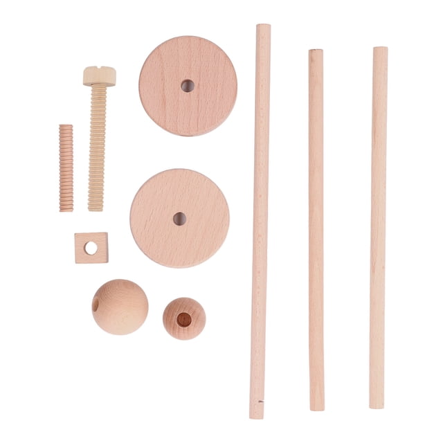 Brazo para móvil de cuna Soporte para móvil de cuna Madera compuesta Duradero Resistente Inodoro Fácil montaje Colgador para móvil de bebé