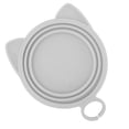 thumbnail image 3 of Couvercles de Canettes pour Animaux de Compagnie, Couvertures de Canettes Pliables Réutilisables pour Animaux de Compagnie pour l'Intérieur pour les Voyages pour Chats, Gris, 3 of 8