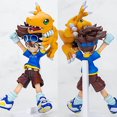 thumbnail image 2 of Digimon Adventure : Tai Kamiya (Taichi Yagami) & Agumon Figurine d'Action en PVC, 2 of 4