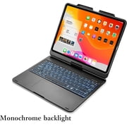 360° Rotatable Touch Keyboard for iPad Pro 12.9 inch 2022 6th Generation, Pro 12.9 5th 4th 3rd Generation Backlight Keyboard Built‑in Trackpad, Bluetooth Foldable Keyboard Cover