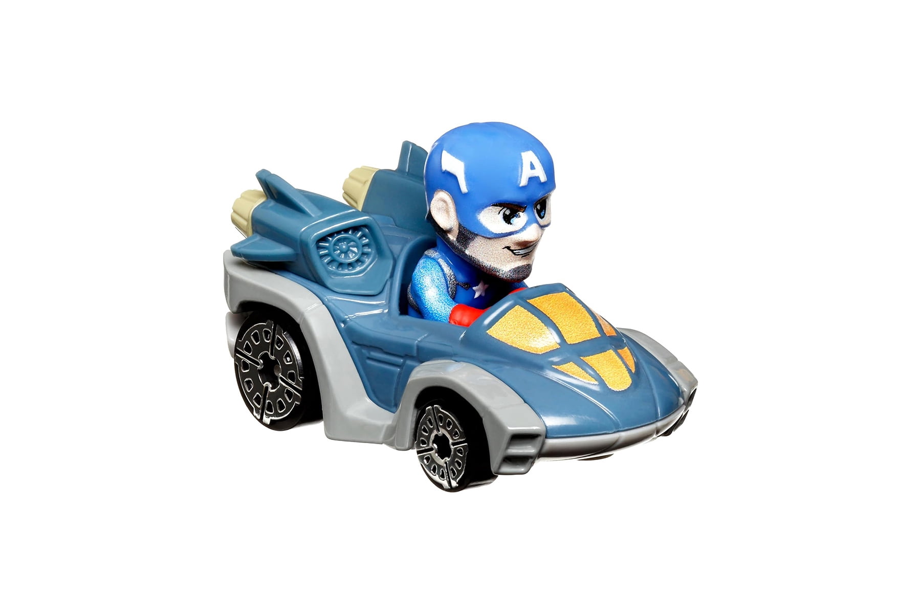 Racer Verse Marvel 5-Pack Character Car Assortment - Mattel Hot Wheels HPN409564 - 2.25" Scale Diecast Model Cars