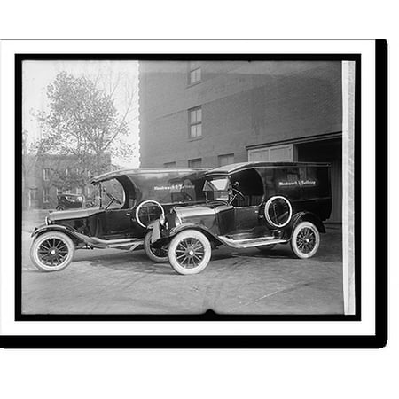 Historic Print, Woodward & Lothrop Dodge truck, 16" x 20"