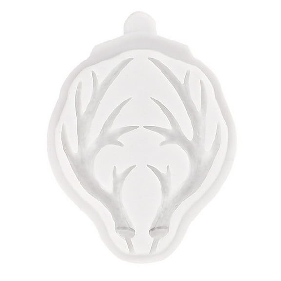 Milue Large Antlers Resin Silicone Mold Cake Fondant Molds Sugarcraft Baking Tools
