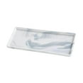 thumbnail image 2 of facefd Ceramic Bathroom Vanity Tray Classic Rectangle for Dining Room Wedding Home Gray Large, 2 of 9