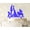 Glitter Blue, variant on "Couple Wedding Cake Topper With Pets Silhouette Wedding Topper Cake Decorations Color Option Available 6""-7"" Inches Wide"