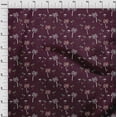thumbnail image 1 of oneOone Cotton Silk Fabric Bird & Palm Tree Printed Craft Fabric BTY 42 Inch Wide, 1 of 4