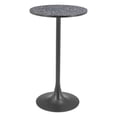 thumbnail image 2 of Pemberly Row Modern / Contemporary Metal Bar Table Black & Bronze, 2 of 4