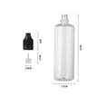 thumbnail image 2 of Empty Plastic Bottles 100ml (3.4oz) – 10 Pack, Refillable Travel Size Containers with Caps – Leak-Proof, Squeeze Bottles for Toiletries, Liquids, Cosmetics, and More, 2 of 4