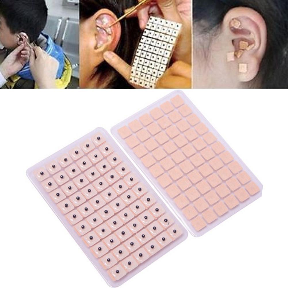 Oriented Magnetic Beads Ear Acupoint Stickers Magnetic Beads Ear Beans Magnetic Stickers F5K8 - image 2 of 8